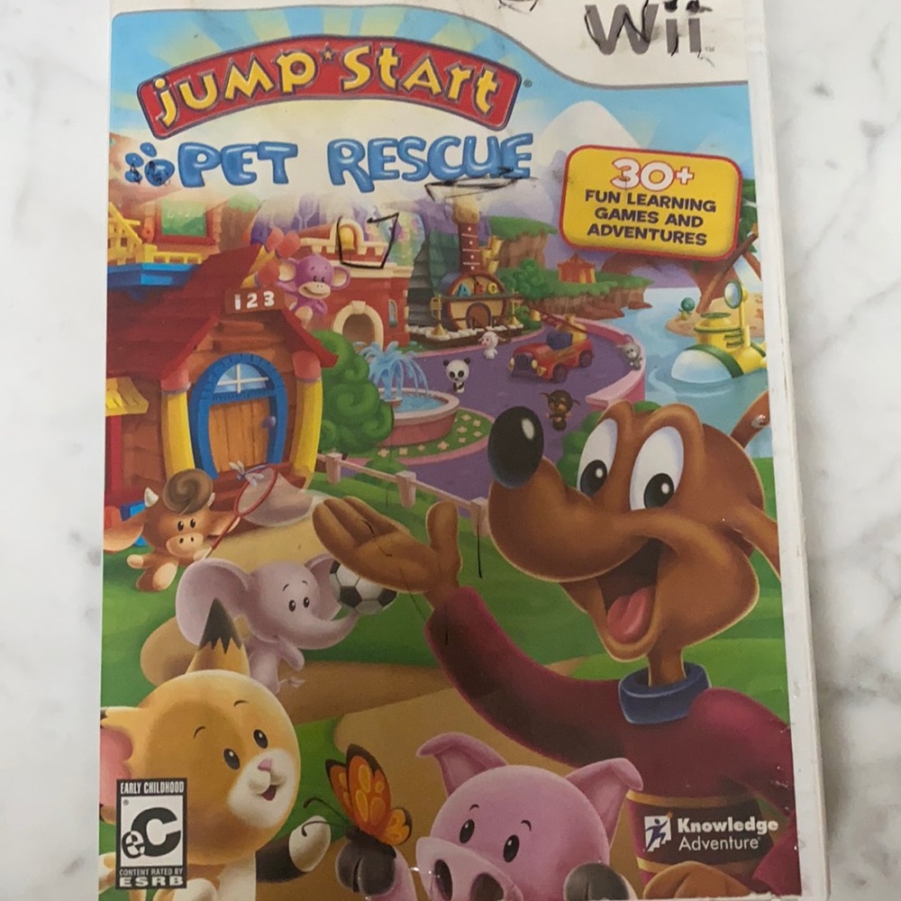 Pet Rescue Wii disc